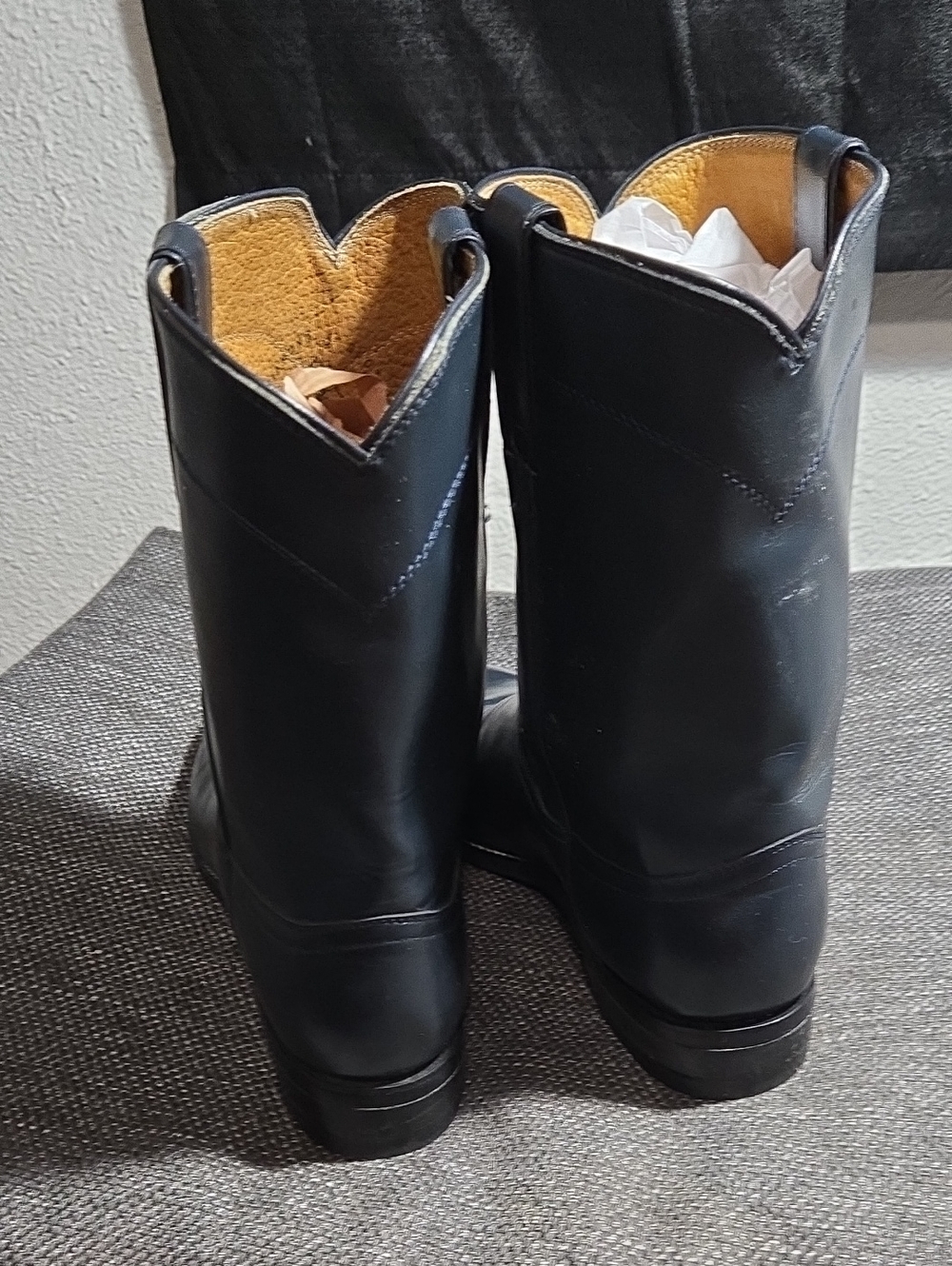 Mens Blue Diamond J justin Ropers - Picture 2 of 7